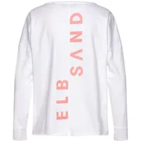ELBSAND Langarmshirt Weiß S