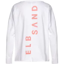 ELBSAND Langarmshirt Weiß S