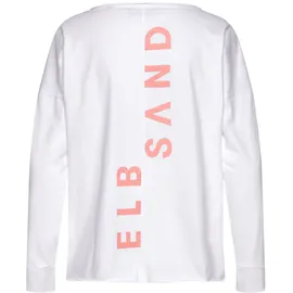 ELBSAND Langarmshirt Weiß S