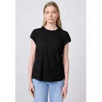 Street one studio Shirt mit Schulterdetail - Schwarz
