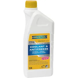 Ravenol TTC Kühlerfrostschutz gelb 2 St. 1,5 l