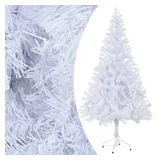 vidaXL Künstlicher Weihnachtsbaum Weiß 120 cm