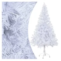 vidaXL Künstlicher Weihnachtsbaum Weiß 120 cm