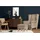 Konsimo Hocker Miles 55 x 42 x 40 cm Beige