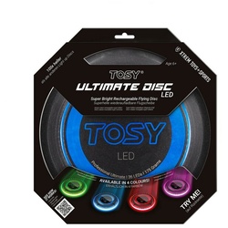 XTREM toys & sports Wurfscheibe TOSY Ultimate Disc LED, leuchtet bei Bewegung blau