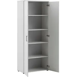 MÖBELPARTNER Aktenschrank 1500, 701492 lichtgrau 4 Fachböden 80,2 x 41,0 x 199,7 cm