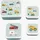 A Little Lovely Company Lunchbox-Set, Fahrzeuge