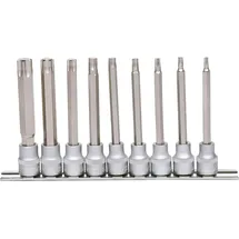 KS Tools 3/8" Bit-Stecknuss-Satz Torx, lang, 9-tlg., T20-T60