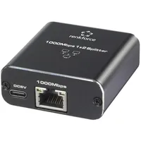 Renkforce RF-6739678 RF-GES-200 Netzwerk Switch RJ45 2 Port USB-Stromversorgung