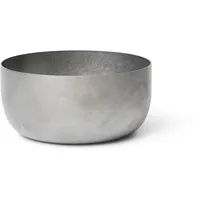 Ferm Living Tumbled Schale Silber 12,5 cm