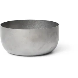 Ferm Living Tumbled Schale Silber 12,5 cm