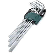 Sata Stiftschlüssel-Satz, extra lang, 9-teilig, 1,5-10 mm