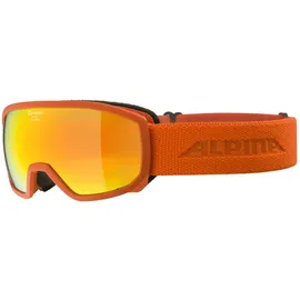 Alpina SCARABEO JR. Q-LITE Skibrille, pumpkin matt, One Size