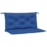 vidaXL Bankauflage 100 x 50 x 7 cm blau 2 St.