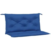 vidaXL Bankauflage 100 x 50 x 7 cm blau 2 St.