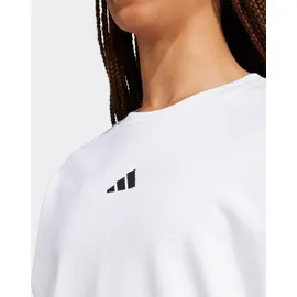 adidas Essentials 3-Stripes Sweatshirt White/Black XL