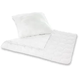 Träumeland Einziehdecken SET Tencel bestes Feuchtigkeitsmanagement für trockenes und hygienisches Schlafklima Decke: 135 x 200 cm