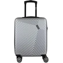 Mano Don Carlo 4-Rollen Cabin 55 cm / 40 l silber/gestreift