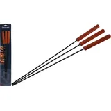 VAGGAN Grillspieße 3er Set 48cm Grillzubehör
