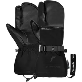 Reusch Duality R-Wool Lobster Unisex 3-Finger Skihandschuhe Schwarz 9,0