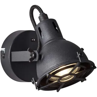 Brilliant LED Wandspot schwarz korund schwarz