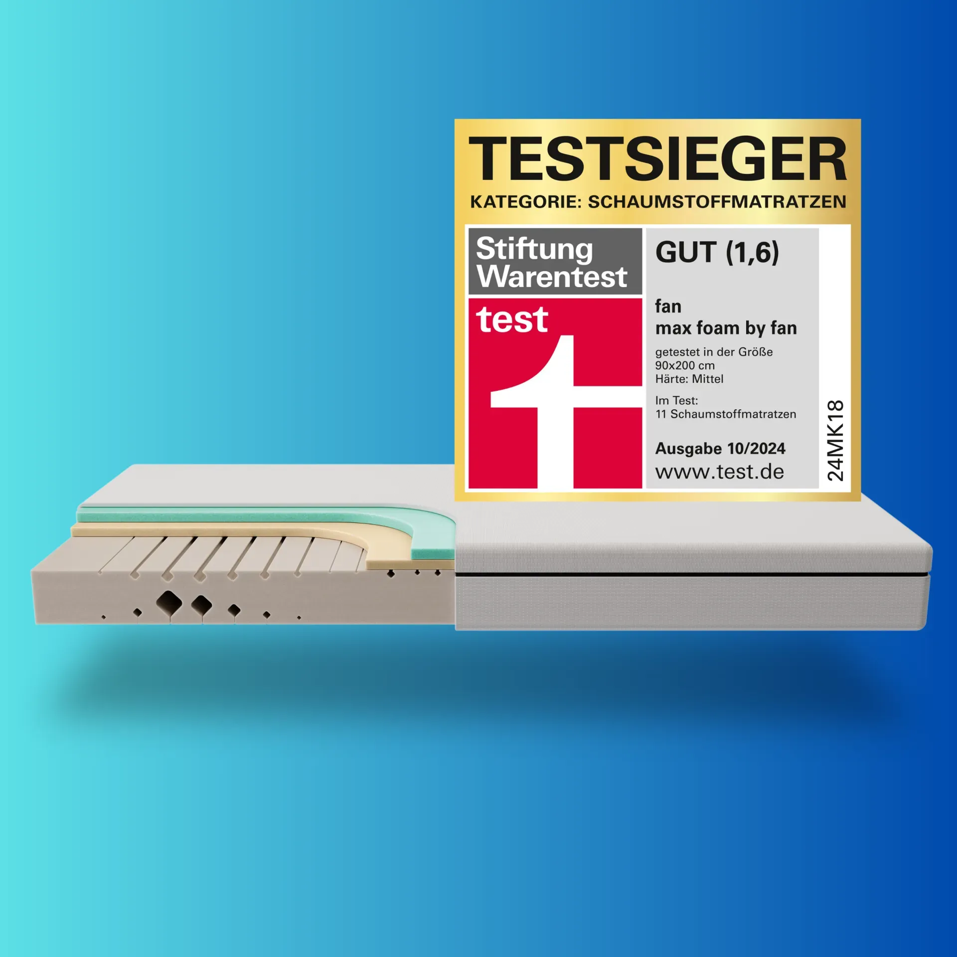 max foam matratze f.a.n.