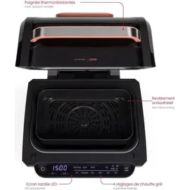 LIVOO Luftfritteuse & Grill DOC305 schwarz