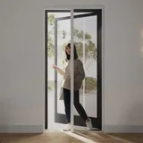 cocoon home concepts Insektenschutztür plissiert 96 x 206 cm Weiß