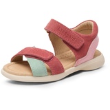 Bisgaard Kinder Sandalen Sofie Rosa Rauleder, Größe:30, Farbauswahl:Multicolor