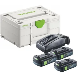 Festool Energie Set 3x BP 18 Li 3,0 C Akku 18 V 3,0 Ah