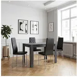 OTTO home Esstisch Meigh (OTTO-Choices), Breite 120 cm, verschiedene Größen und Farbvarianten grau