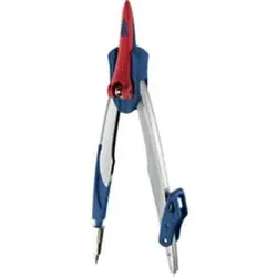 MAPED Zirkel 3tlg. grau+blau sort. Maped 196100 m.Stop-System