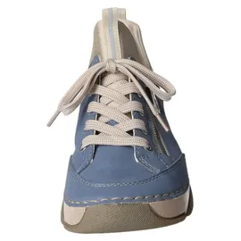 Rieker 45973 Damen Slip-On Sneaker Blau 39
