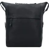 Harold's Country City Rucksack Leder 28 cm schwarz