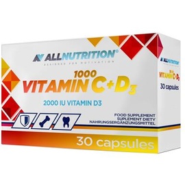 Allnutrition Vitamin C 1000 + D3 30 Kapseln
