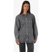 Noisy May Jeansjacke NMALVA L/S DNM SHACKET AZ450MG NOOS grau XS (34)