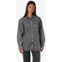 Noisy May Jeansjacke NMALVA L/S DNM SHACKET AZ450MG NOOS grau XS (34)