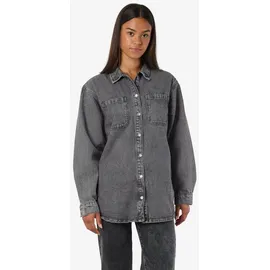 Noisy May Jeansjacke NMALVA L/S DNM SHACKET AZ450MG NOOS grau XS (34)