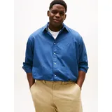 Tommy Hilfiger Big & Tall Langarmhemd Blau 5XL