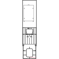 Elsta-Mosdorfer Hausanschlusssäule Anschluss-Schrank