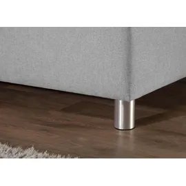 MAINTAL Polsterliege 90 x 200 cm Grau