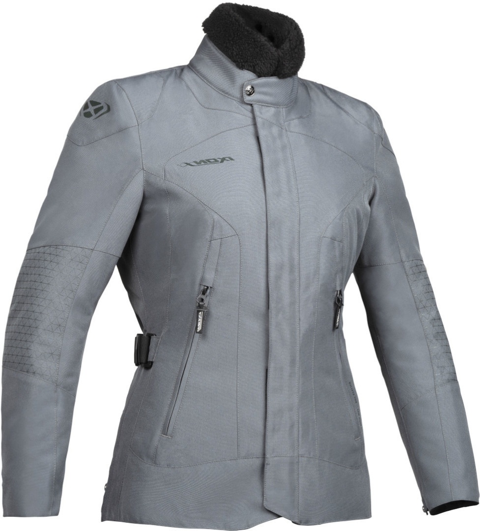 IXON Bloom Damen Motorrad Textiljacke, grün, Größe XL