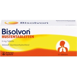 BISOLVON Hustentabletten 8 mg Husten & Bronchitis