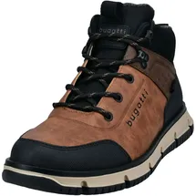 Bugatti Stiefelette Lederimitat/Textil", Herren, braun, 45 EU