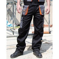 Result Work-Guard Lite Trousers - black;grey;orange M