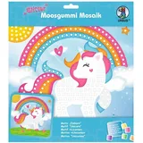 Ludwig Bähr Moosgummi-Mosaik Glitter Einhorn