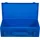 BGS Metallkassette ohne Bestückung blau