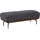 creation by rolf benz Polsterhocker CR.420 Flachgewebe 123 x 43 x 54 cm Schwarz