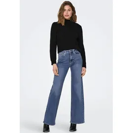 Only ONLMADISON BLUSH HW Wide DNM CRO372 NOOS Blue/Medium Blue Denim L(40)/32