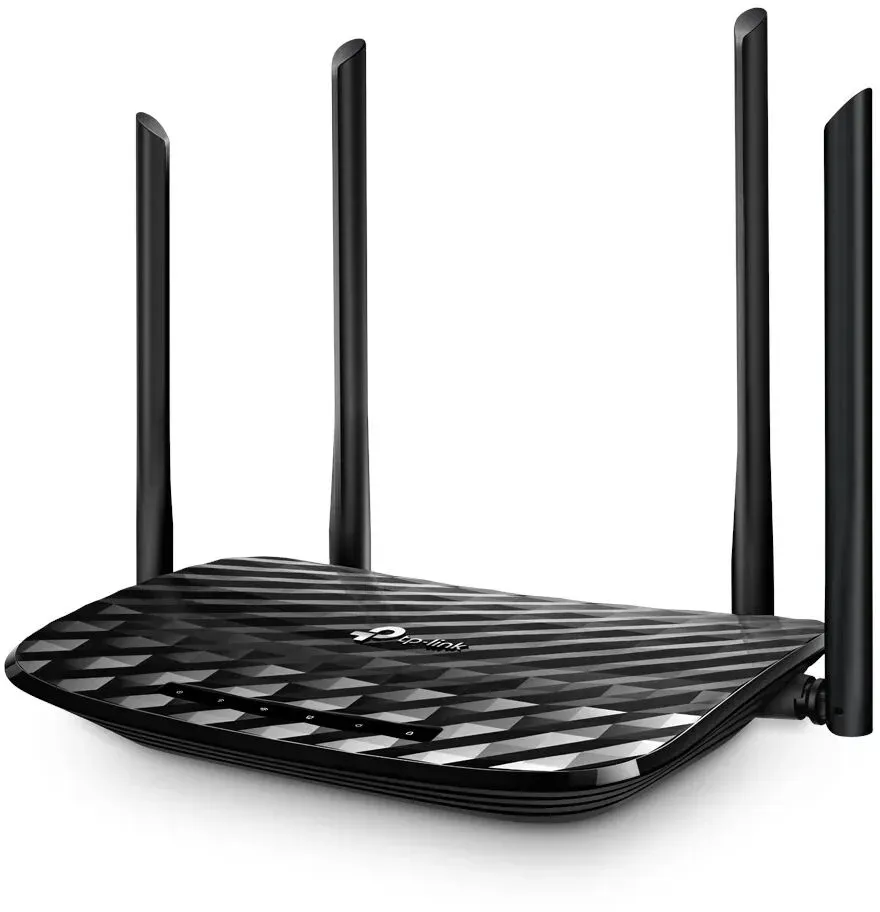 TP-Link AC1200 WLAN-Router Gigabit Ethernet Dual-Band (2,4 GHz/5 GHz) Schwarz